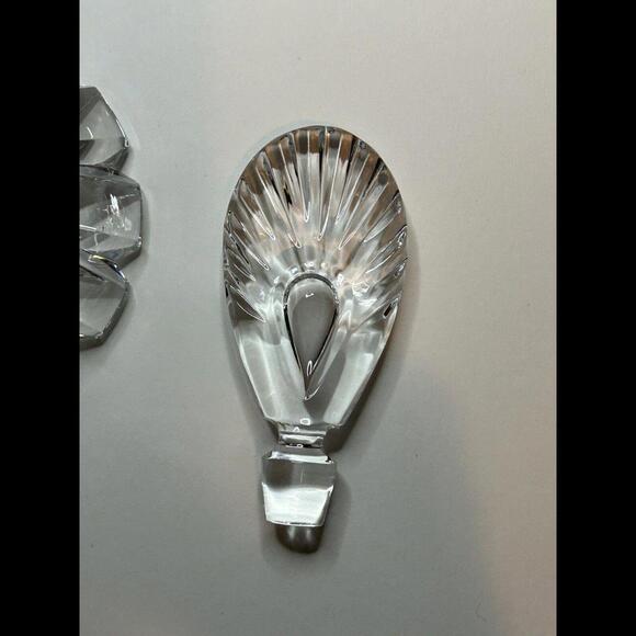 Vintage Mikasa Slovenia Perfume Bottle 5” Cut Glass Crystal Bottle With Stopper - Picture 6 of 9